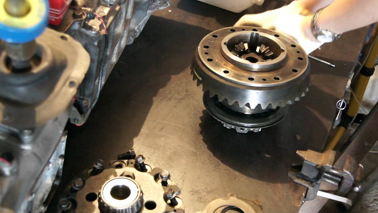 Pajero rear axle differential YouTube