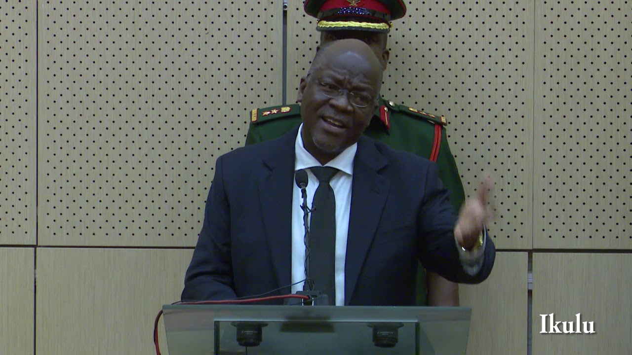 12 NOV 2018   HOTUBA YA MHE  RAIS DKT  MAGUFULI AKIZUNGUMZA BAADA YA KUWAAPISHA MAWAZIRI, NAIBU MAWA