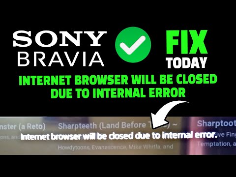 Samsung Tv Internet Browser Not Working FIX ✓ Internet Browser ...