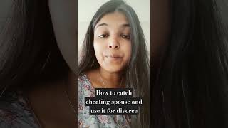 How to catch cheating spouse for divorce [Eng Sub] #narcissist #cheating #extramarital  #divorce