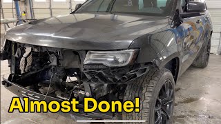 rebuilding a wreck jeep cherokee srt. part 4.