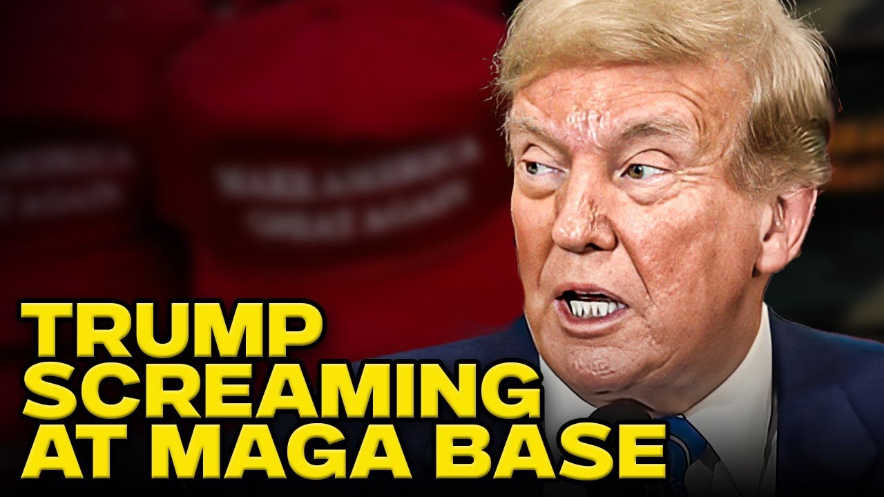 Furious Trump SCREAMING At His MAGA Base Behind The Scenes