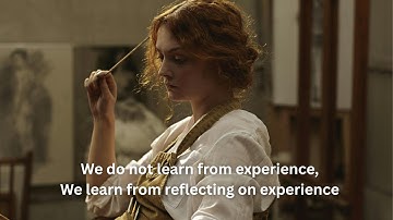 Reflecting on Experiences