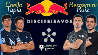 P2 ASUNCION PREMIER PADEL 2024 DIECISEISAVOS | COELLO-TAPIA VS BERGAMINI-RUIZ