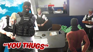 SURVIVING AS A CRIMINAL IN A POLICE STATION | GTA 5 RP