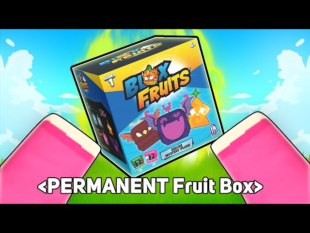 They actually making Blox Fruits plushies??