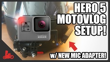 GoPro Hero 5 Black Unboxing + Motovlog Setup!
