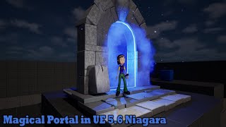 Magical Portal In UE5.6 Niagara Tutorial for Beginners