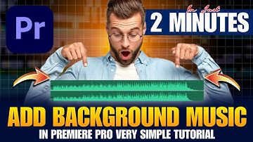 How To Add Background Music To Video | Adobe Premiere Pro 2023