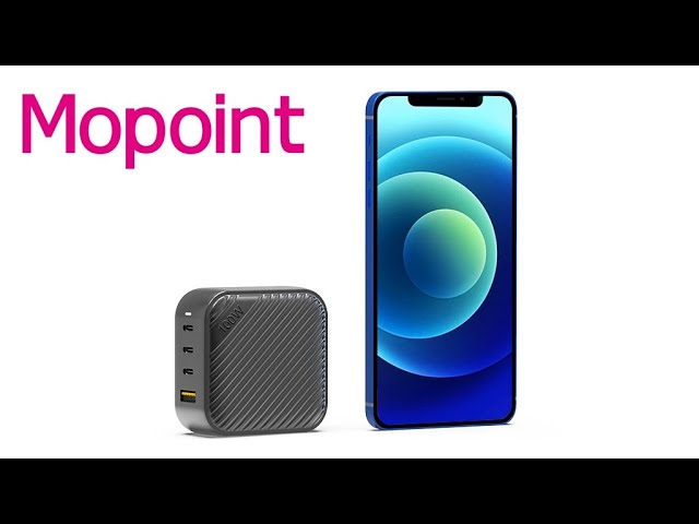 Now on Kickstarter: Mopoint: World's Smallest 100W GaN USB-C Charger