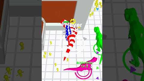 Dinosaur Rampage - Attacks With USA kind shape