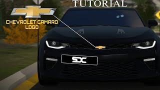 Tutorial on Creating a High-Quality CHEVROLET CAMARO Logo in | CAR PARKING MULTIPLAYER. screenshot 4