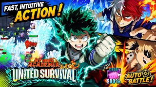 My First Quirk Battle in MHA UNITED SURVIVAL! ⚡🔥 screenshot 3