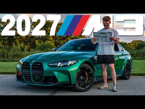My FULLY OPTIONED 2027 M3 Comp - What Comes With It?