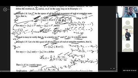 5 METRIC SPACES: some inequalities, metrics on sequence spaces