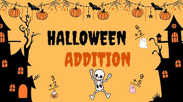 Fun Halloween Math with Spooky Objects! Addition for Kindergartners!
