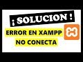 Error en XAMPP: Apache shutdown unexpectedly 