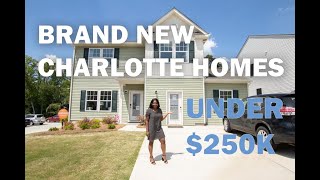 NEW HOME FOR SALE IN CHARLOTTE, NC UNDER $250k