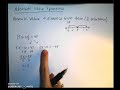 Absolute Value Equations  #1