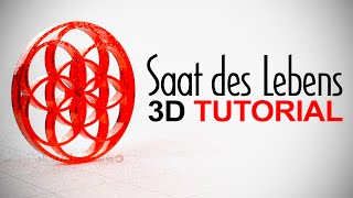 3D Tutorial - Saat des Lebens - 3D-Modell Schritt für Schritt erstellen - Anleitung in deutsch