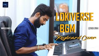 Lokiverse BGM - Short Keyboard Cover | Kandar Guru | Vikram | LCU | Anirudh Ravichander | Music Bugs