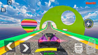 Mega Ramp Car Race: American Car Impossible Stunts - Android Gameplay screenshot 3
