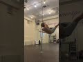 Static pole power spin combo 💪💪💪 ポールダンス スピンコンボ
