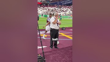 Security Guard Gets Hit And Chaos Starts ⚽😯