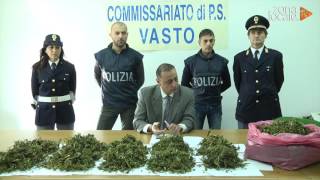 SAN SALVO - Sequestrata piantagione di marijuana, 3 arresti