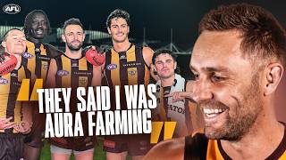 Jack Gunston Reacts to Photos From His AFL Career 👀
Hawthorns Jack Gunston reflects on his career through photos on the eve of his 300th AFL game.
For more footy highlights, stories, news and info, head to http://afl.com.au
Join the millions in our social community and get more footy in your feed:
http://www.instagram.com/afl
https://www.tiktok.com/@afl
http://www.facebook.com/AFL
http://www.twitter.com/AFL
Find out how to watch AFL games here: http://bit.ly/3SyHQp0
#AFL #footy #aussierules Jack Gunston Reacts to Photos From His AFL Career 👀
