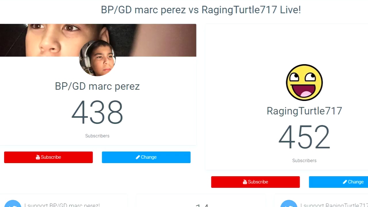 RAGINGTURTLE717 VS BP/GD MARC PEREZ LIVE
