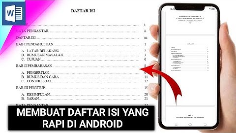 20 Cara Membuat Makalah di HP dengan WPS atau Microsoft