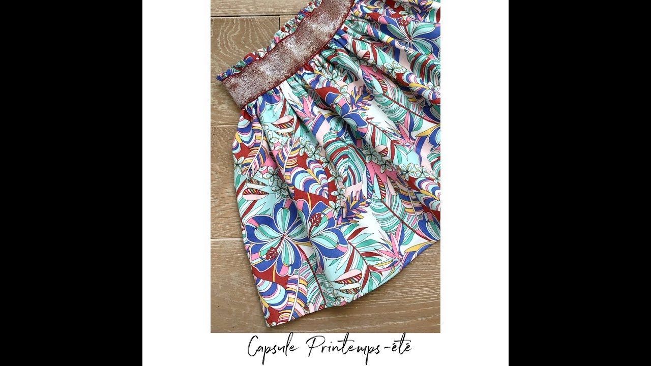 jupe elastique couture