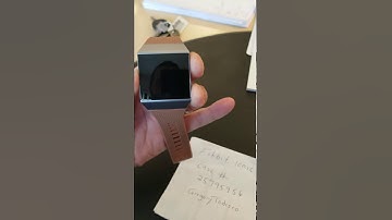 Fitbit ionic no reset