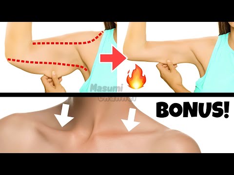 LOSE ARMS FAT + DEFINE COLLARBONE + GET GIRLY SLIM SHOULDERS