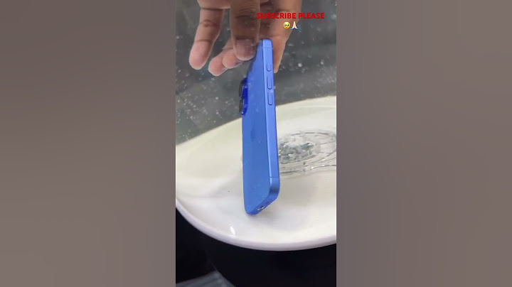 iPhone 16 Water Test Fully Submerged #iphone16 #iphone16plus #appleiphone16 #appleiphone #iphone16