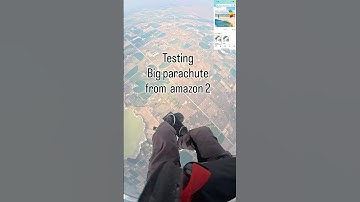 Testing cheap parachute , from amazon 2 @insta360 #insta360 #insta360x5 #insta360awards