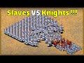 30 slaves vs 300 knights  stronghold crusader 1