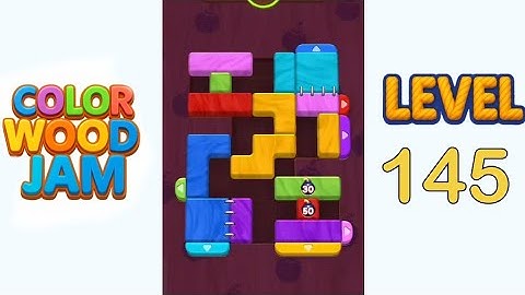Color Wood Jam Level 145 Walkthrough Solution