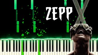 ZEPP X - Piano Cover | SYNTHESIA Tutorial |  SAW X (2023)