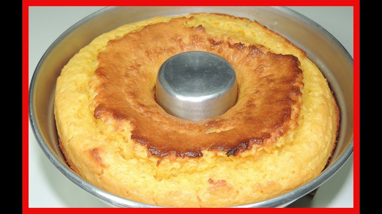 RECEITA DE BOLO DE PAMONHA