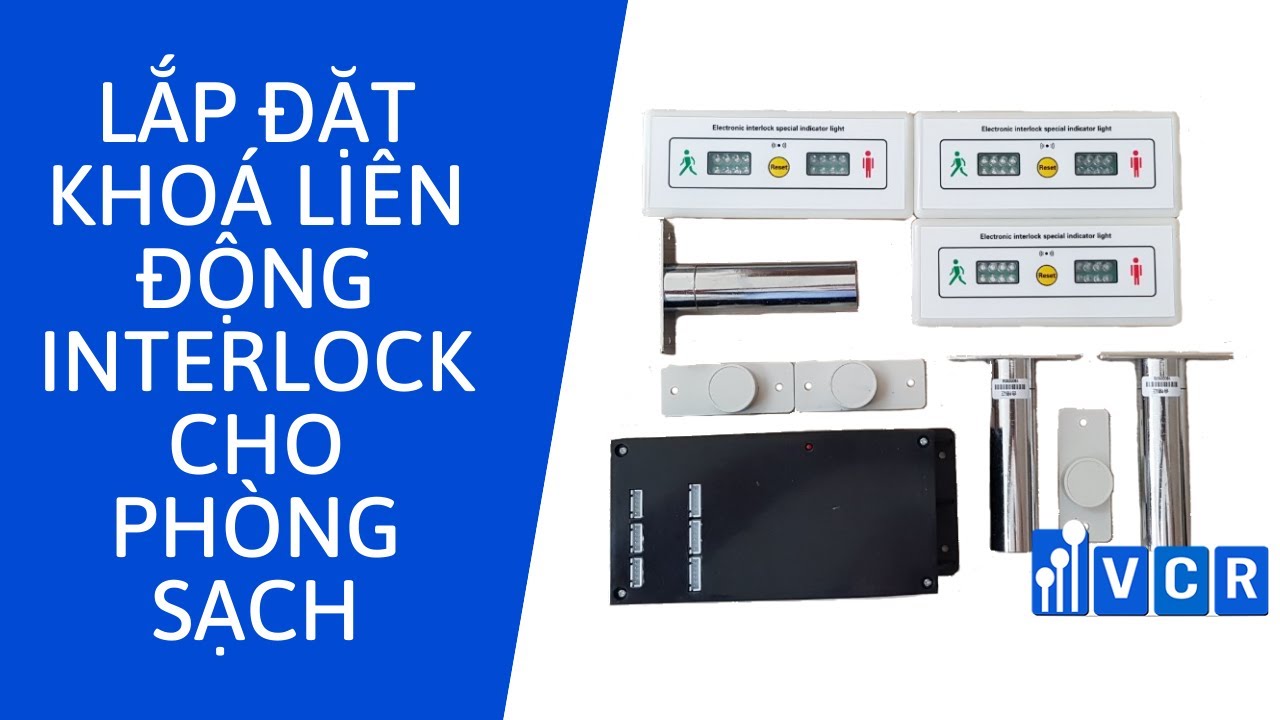 Cách Lắp Đặt Khóa Liên Động Interlock Cho Phòng sạch - YouTube