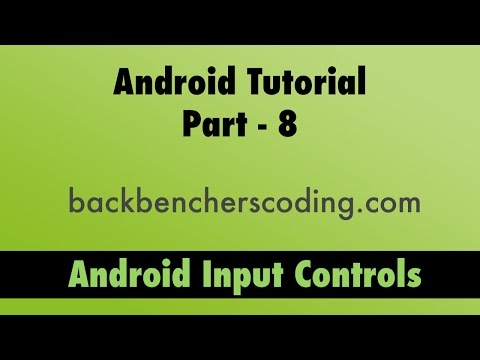 Android Input Controls