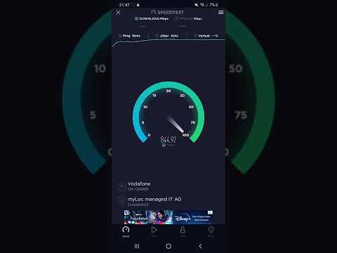 Erster Speedtest WIFI6
