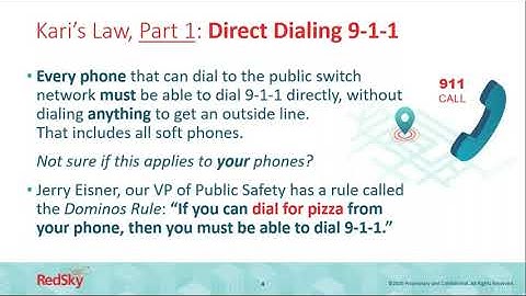 RedSky: E911 Compliance Made Easy