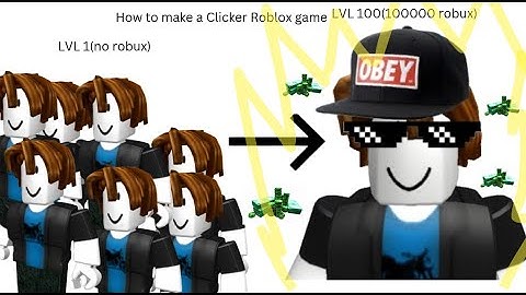 How to make a Clicker simulator on Roblox Studio(very short)