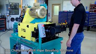 Beveling Machine for Weld Prep