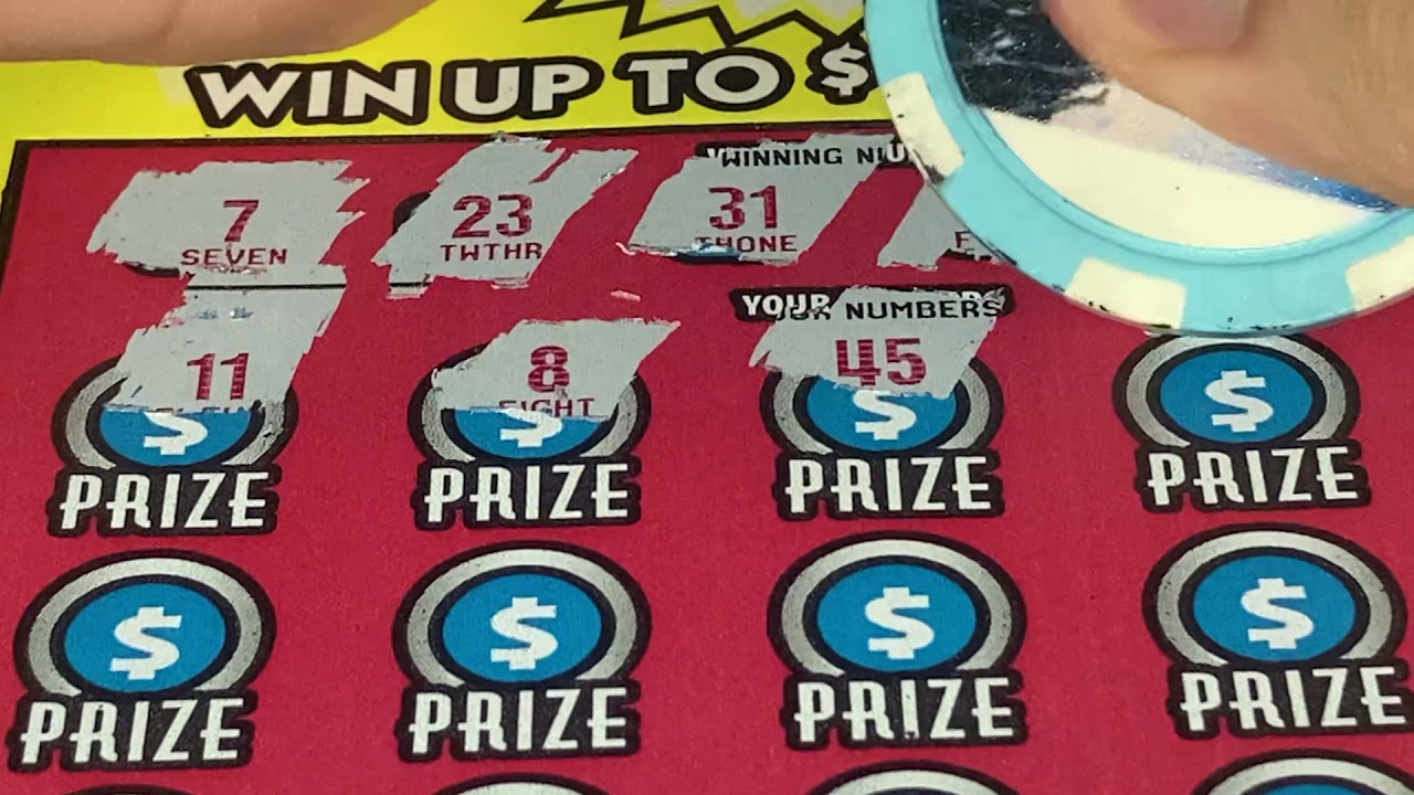Plus the money CA lottery Scratcher YouTube