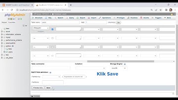 Tutorial lengkap membuat database beserta tabel di phpmyadmin (XAMPP)
