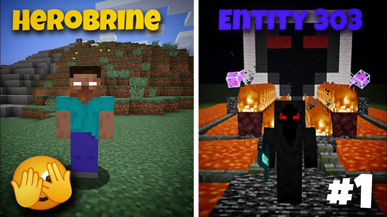 Minecraft But Every Entity Finding me .... 😰 - YouTube